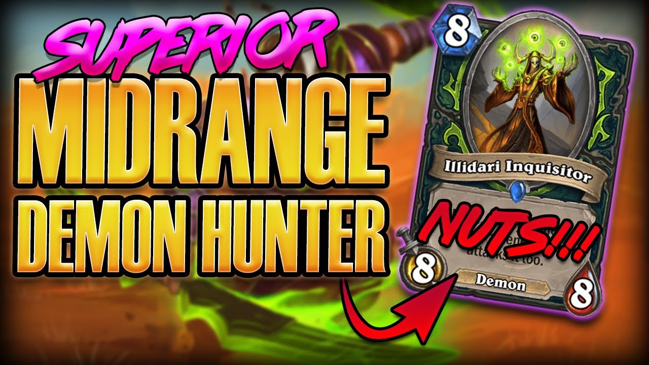 Midrange Demon Hunter SLAPS | Illidari Inquisitor OP? | Forged in the Barrens | Hearthstone