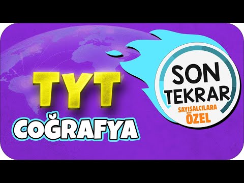 SAYISALCILARA ÖZEL TYT COĞRAFYA FULL TEKRAR | SON TEKRAR KAMPI ♻