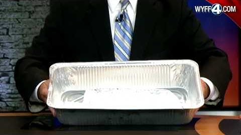 How long did it take 300-pound ice block to melt?