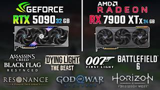 NVIDIA RTX 5090 vs RX 7900 XTX | Test in 7 Games