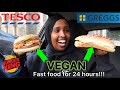 I ONLY ate VEGAN FOOD for 24 HOURS!!!