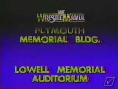 W-W-F- WrestleMania TV Commercial 1985