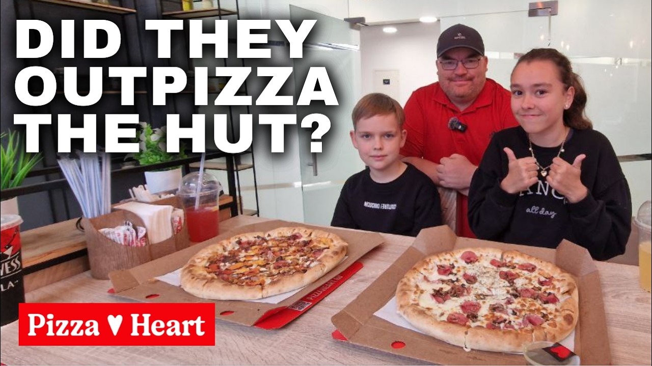 Trying Pizza Heart: Is Russian Pizza Hut Worth It? Food Review!