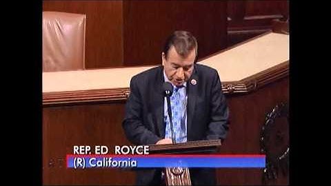 Rep. Royce Speaks in Support of the Keystone Pipeline on the House Floor