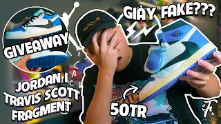 Mình Đã Mua Được Đôi Jordan 1 Travis Scott, Nhưng Lại Là Fake??? | ***GIVEAWAY Jordan 1***