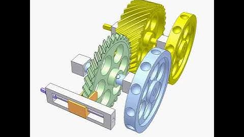 1612   Transmission between two parallel shafts with adjustable relative angle 2
