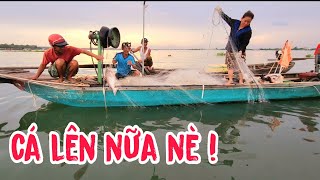 Có Khách Đến Là Cá Lên Lưới, Buổi Lưới Chiều Đông Vui | #66TV #fishing