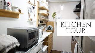 【キッチンツアー】無印良品｜100均｜DIY｜お洒落で使いやすい収納｜賃貸OK【KITCHEN TOUR ORGANIZATION IDEAS BY MUJI IKEA】