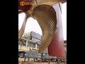 Come see 200000T ship at shipyard. It's equipped with huge fixed pitch propeller customized by Misea