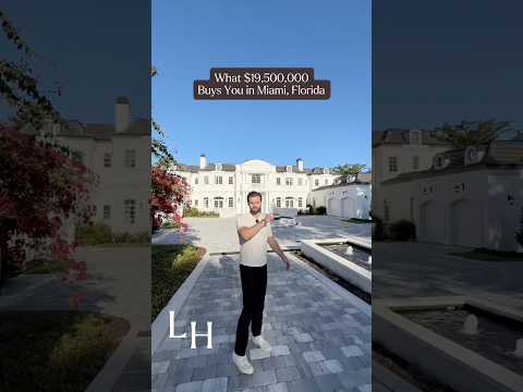 Inside a $19,500,000 Miami Mega-Mansion!