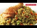 ARROZ CON POLLO PERUANO | DELICIOSO