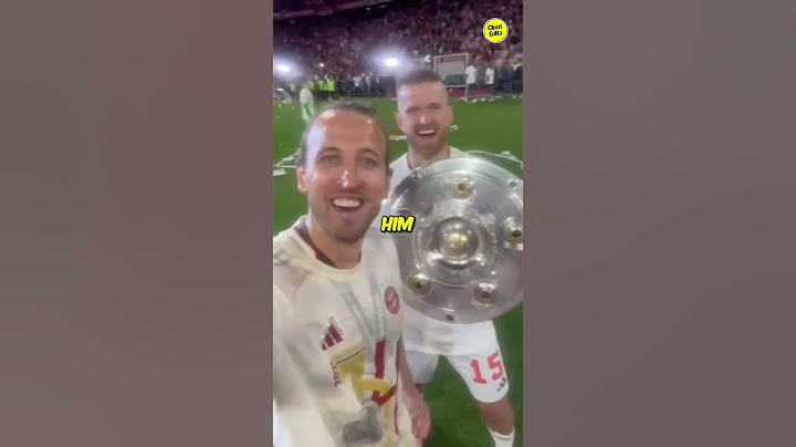 Harry Kane finally lifted his first Trophy 🏆