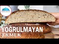 HAMUR YOĞURMADN EFSANE bir EKMEK YAPIN💢Ruşeymli Tahıllı Tambuğdaylı PAMUK GİBİ Lezzet Bombası✔️