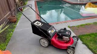PowerSmart Gas Lawn Mower 21-Inch 144cc OHV Engine 3-in-1 Push Mower with Bagging Review