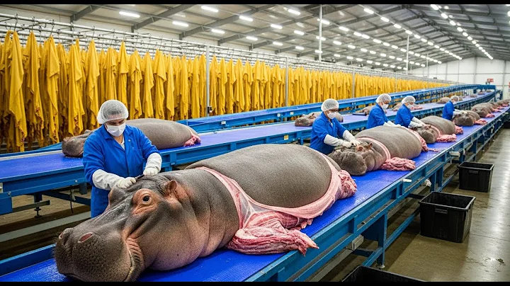 Inside the World's Most Advanced Hippopotamus Leather Factory | How $10,000 Hippo Jackets Are Made