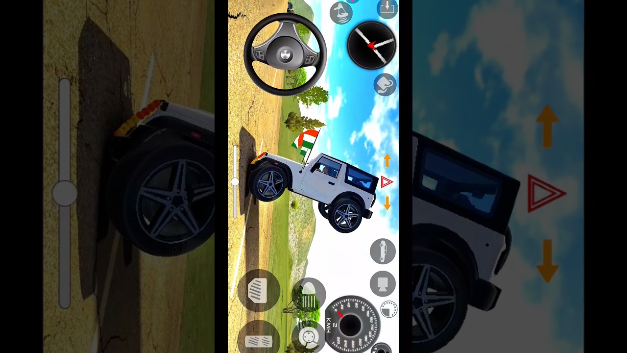 Mahindra thar lovers, Jay aur veeru song ❤️‍🔥 🎵 indian car simulator 3d game modified Mahindra 