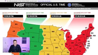 Daylight Saving Time Ends LIVE - Turn The Clocks Back