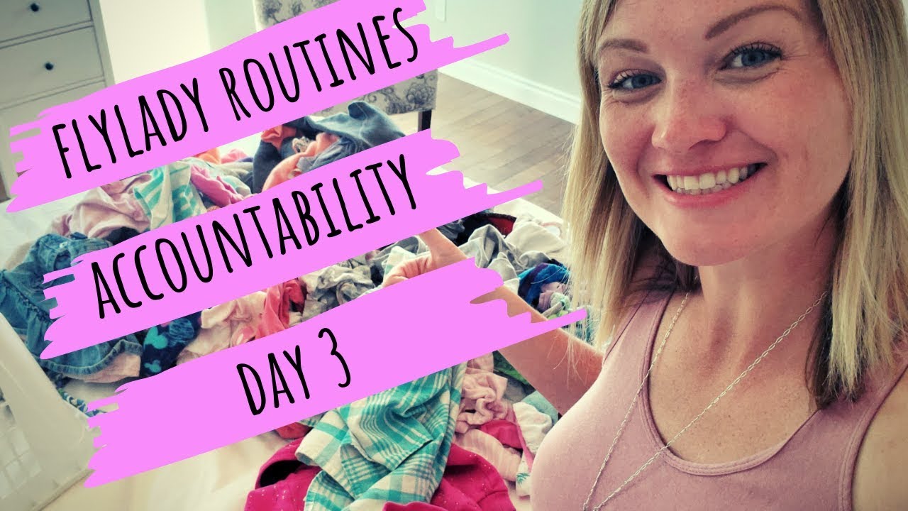 Day 3 | Flylady Routines Accountability - YouTube