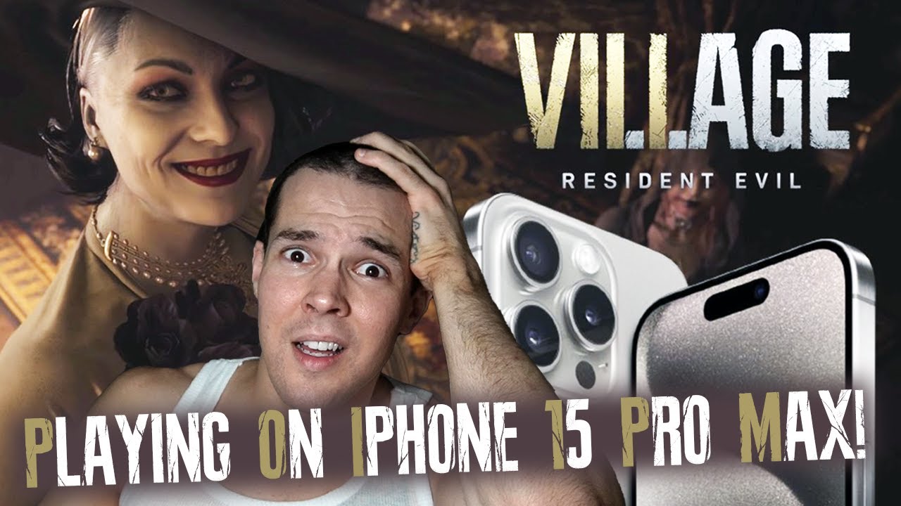 Jogador roda Resident Evil Village no iPhone 15 com monitor externo e  controle DualSense