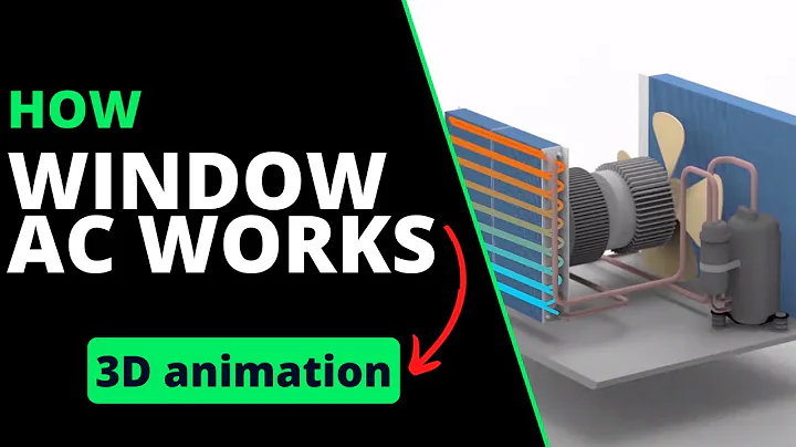 Window AC Working Animation | Window air conditioner - DayDayNews