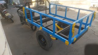 -Hướng dẫn chế xe lôi gọn nhẹ ,tải 800kg -0979.658.309