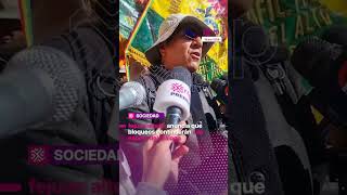 FEJUVE El Alto sur, Américo Arias, afirmó que los bloqueos no serán levantados