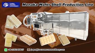 Large Industrial Automatic Monaka Wafers Production Line|Monaka Wafer Baking Machine with CE