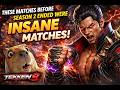 These Matches Before Season 2 Ended Were Insane...