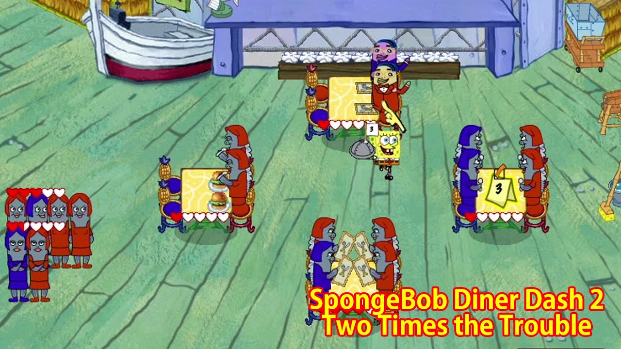 SpongeBob Diner Dash 2 Two Times the Trouble (Windows game