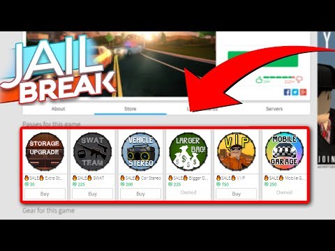 How To Get Jailbreak Game Passes For Cheap Youtube - new game passes jailbreak simulator roblox