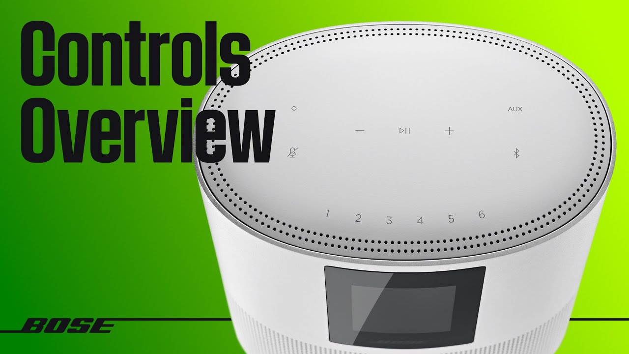 Update Bose Home Speaker – Bedientasten