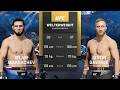 EA Sports UFC 6 Islam Makhachev Vs Justin Gaethje 