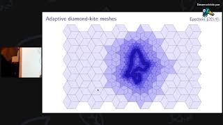 A vertex-centric representation for adaptive diamond-kite meshes