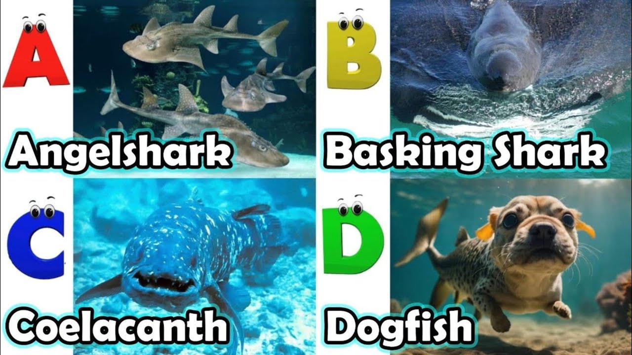 ABC Sea Animals | ABC Safari Animals 18TH2269 | Alphabet Animals Song for Kids | FT Kids Show