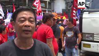 Hundreds rally in support of Filipino workers on National Heroes Day