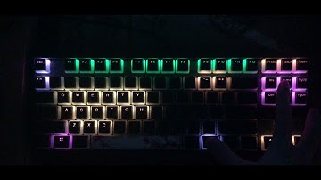 My personal QMK Keymap for Redragon K552 (Rev 1)