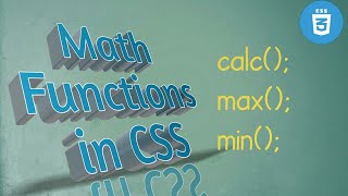 How to Calculate value in CSS | Math functions in CSS