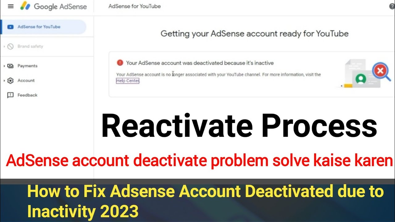 Deactivate Adsense: Memahami Penyebab, Dampak, dan Cara Mengatasinya