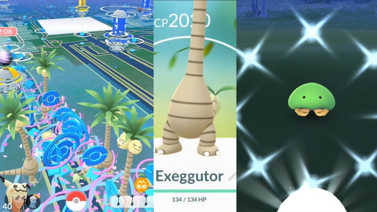 Pokemon Go: How To Find (& Catch) Shiny Alolan Exeggutor