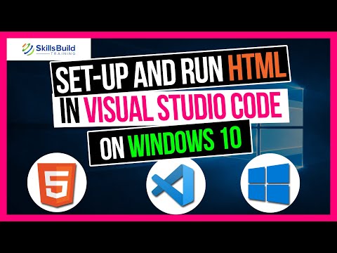 How to Set-up and Run HTML in Visual Studio Code on Windows 10