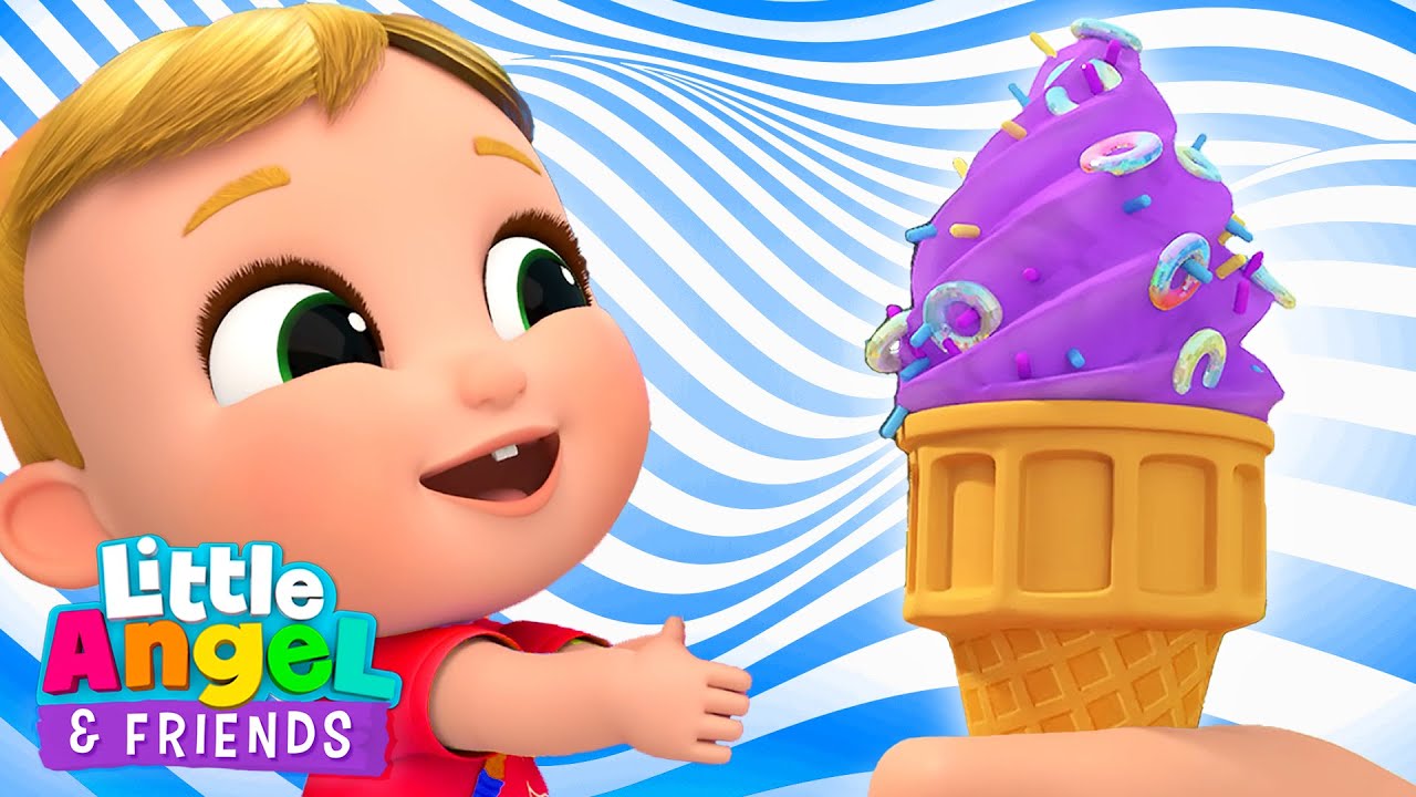 Ice Cream For The Family! | Little Angel And Friends Kid Songs