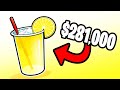 I sold a lemonade for 281000