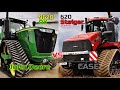 John Deere 9620 RX VS CaseIH Steiger 620 Quadtrac - [Monsters Comparison] Largest JD vs Largest Case