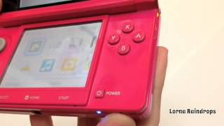 Nintendo Pink Gloss 3DS Japanese Exclusive Colour - Unboxing