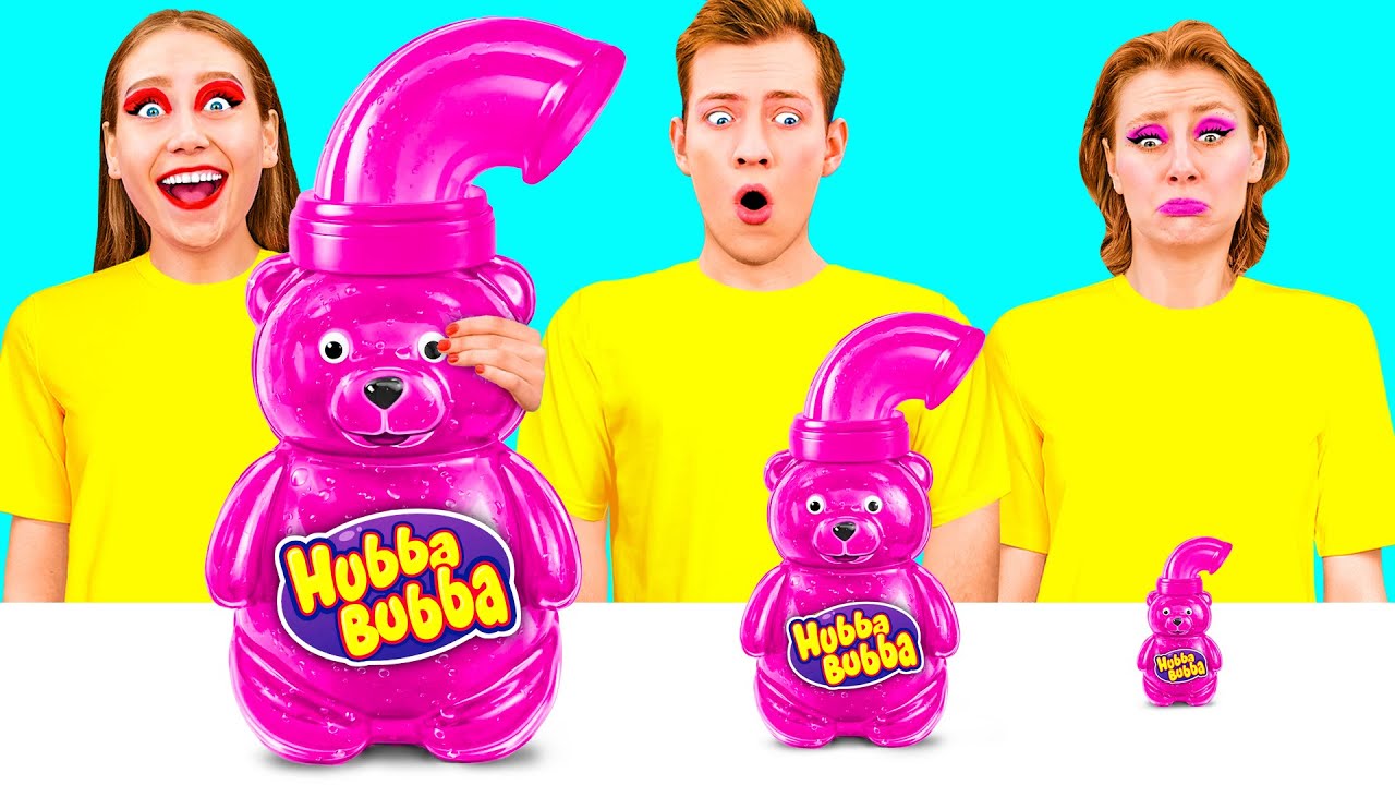 Большая, Средняя или Маленькая Тарелка Челлендж | Удивительные Кулинарные Лайфхаки