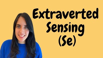 EXTRAVERTED SENSING (ESTP, ESFP) - Through the Lens of Carl Jung