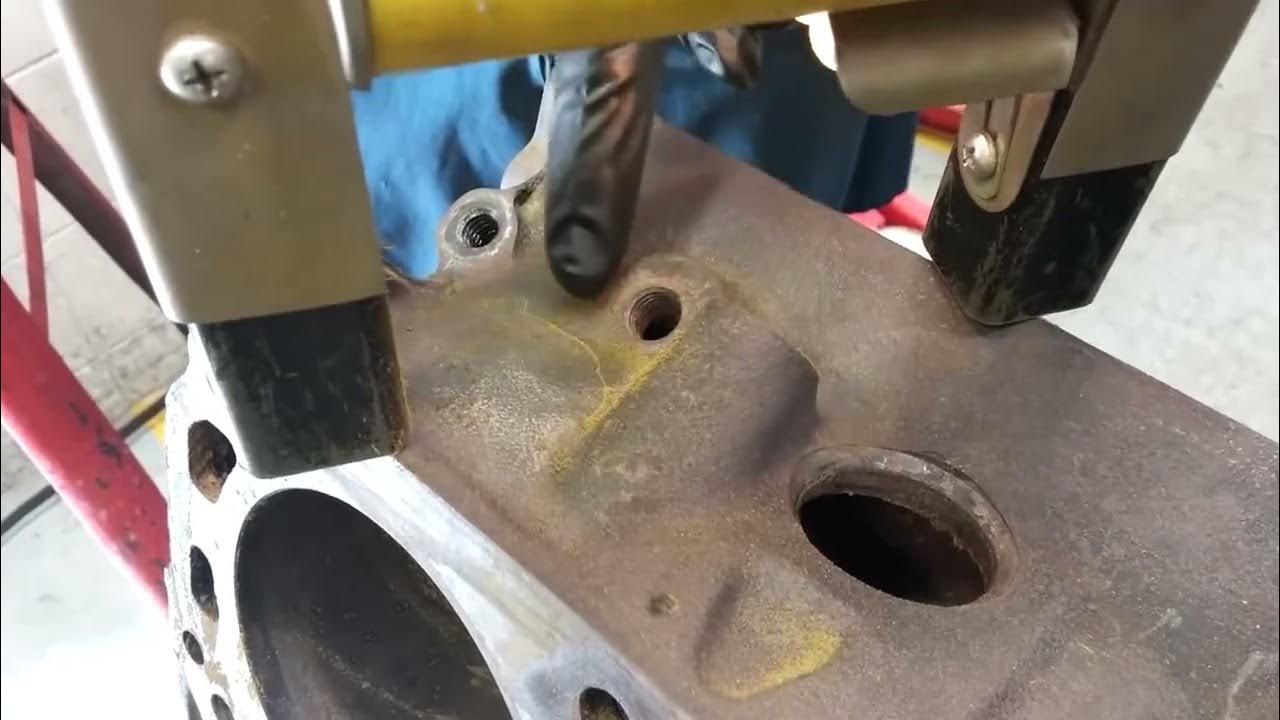 Magnaflux Crack Test of the Engine Block or Head YouTube