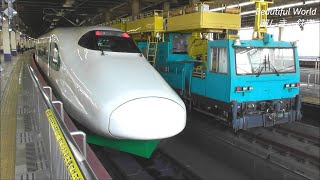 E2系J66編成 200系カラーが大宮駅で架線延線車と並ぶ珍しい展開！2022.6.30 JR大宮駅　panasd 2786