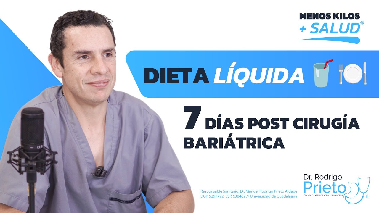 ¿Por qué debo seguir con dieta líquida post cirugía? | Cirugía Bariátrica en Guadalajara | Ep 54