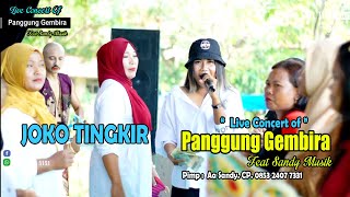 JOKO TINGKIR VOC.WIDIA ECEK  || SANDY MUSIK LIVE CONCERT PANGGUNG GEMBIRA || JULANG PERENG 1-08-2022